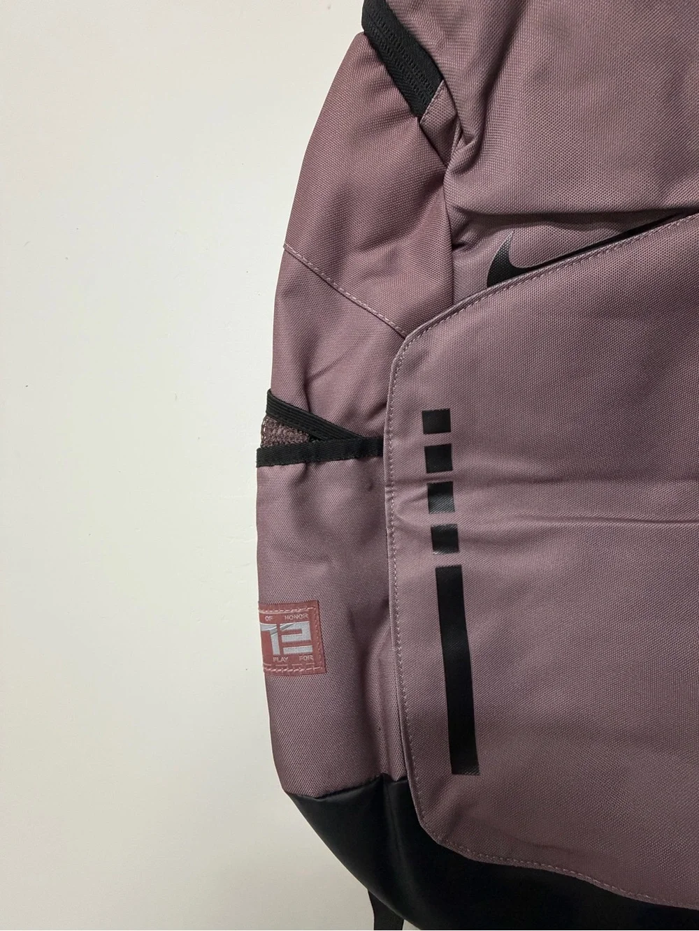 Men's Mauve Backpack with Black Base - Unbranded